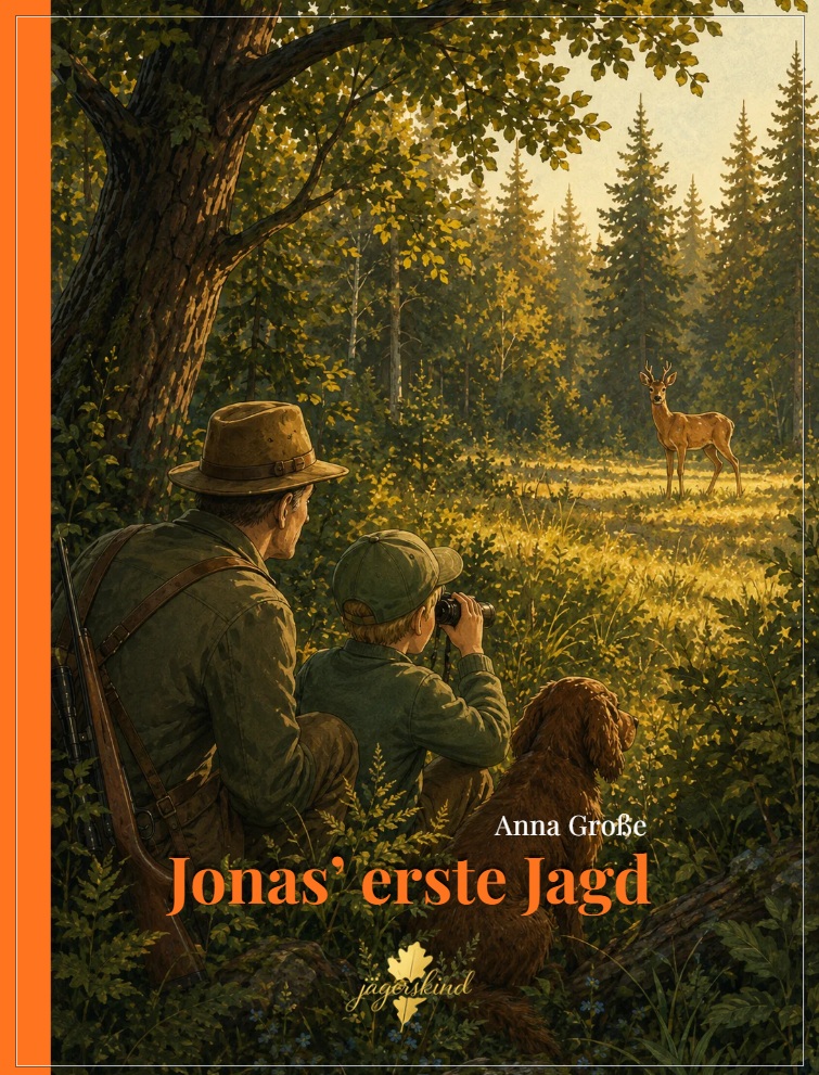 Buchcover: Jonas' erste Jagd – von Anna Große