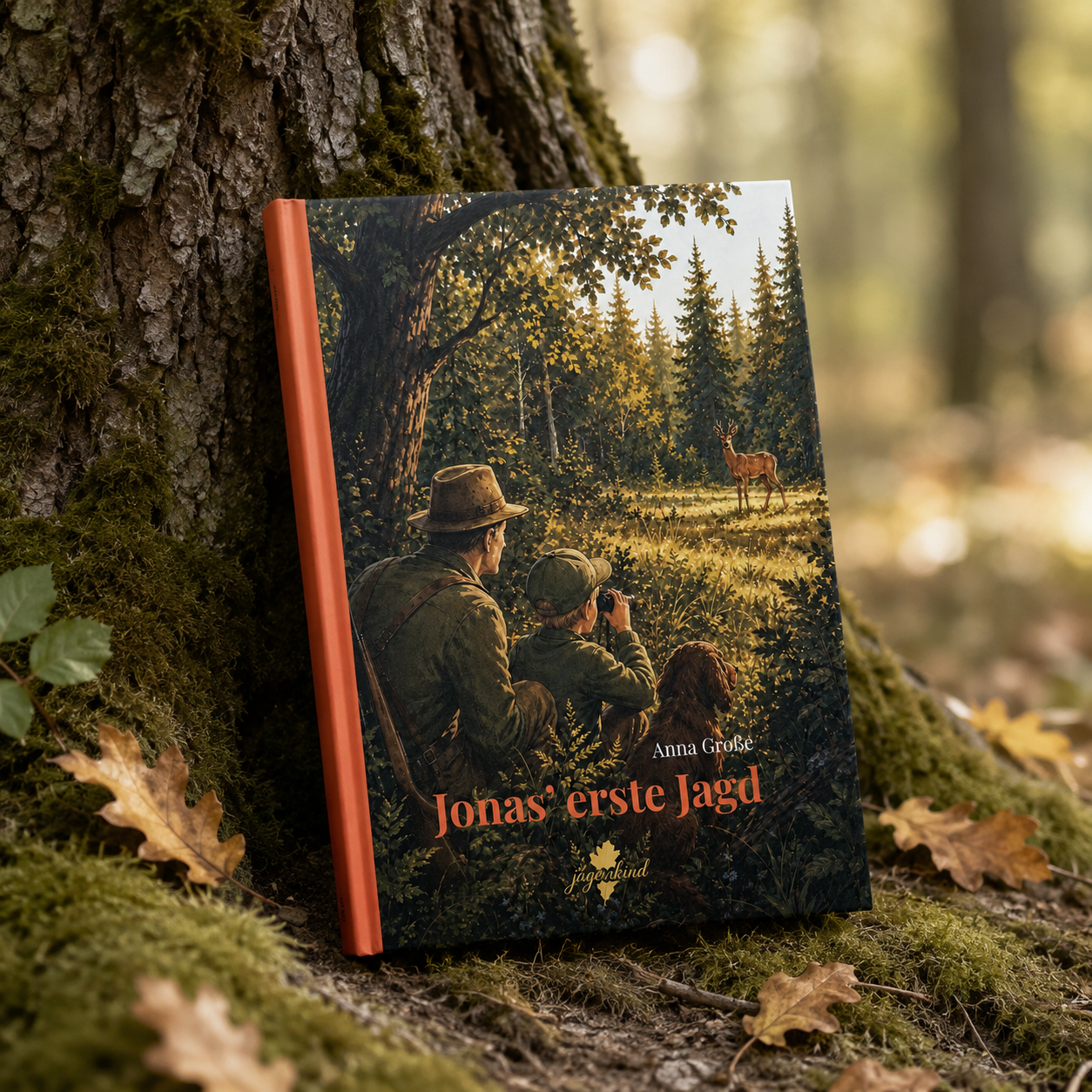 Buchcover: Jonas' erste Jagd – von Anna Große